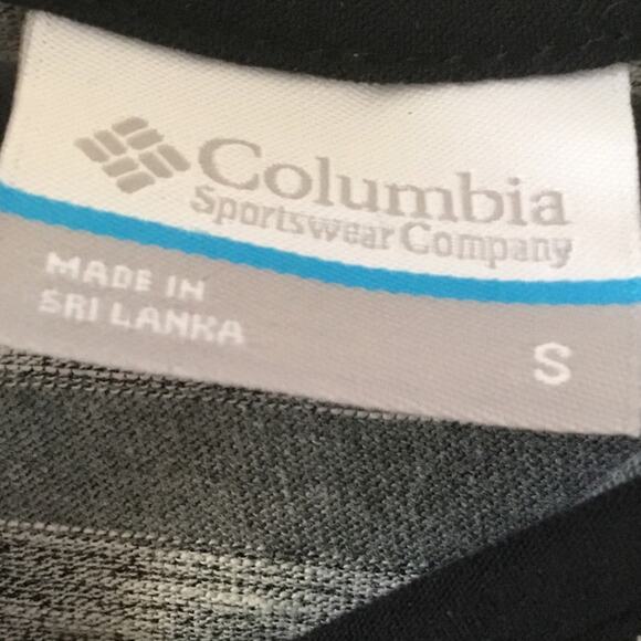 Columbia Wannacut Ridge EXS Full Zip Hoodie Striped Gray Size Small - Picture 3 of 3